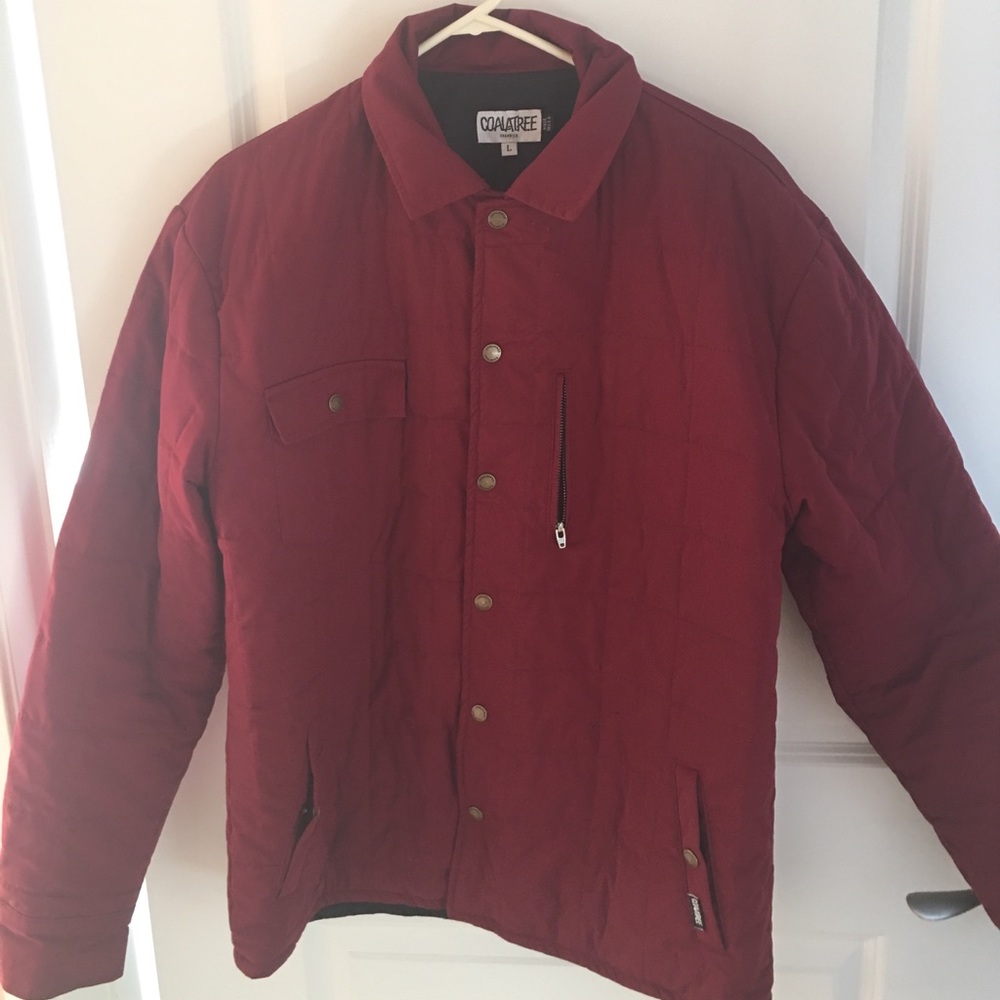 Coalatree red button up jacket